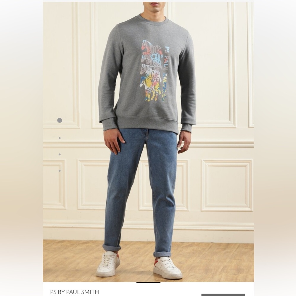 PS PAUL SMITH Mens Multi Zebra Sweatshirt